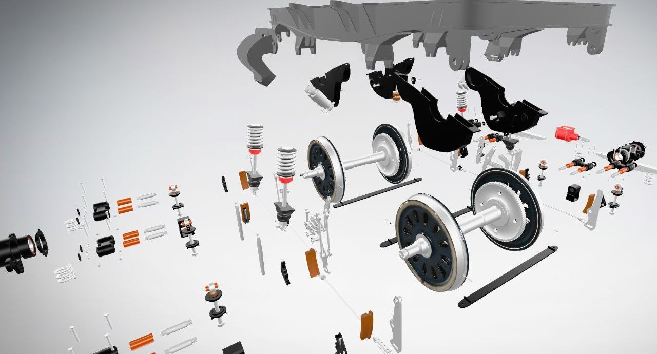 «ЛокоТех» разработала 3D-модели узлов локомотивов