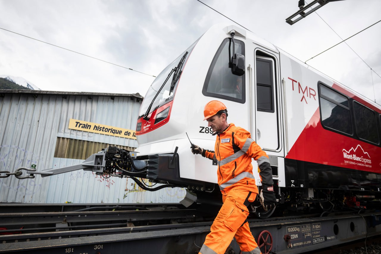 Stadler начала поставлять поезда для Mont-Blanc Express