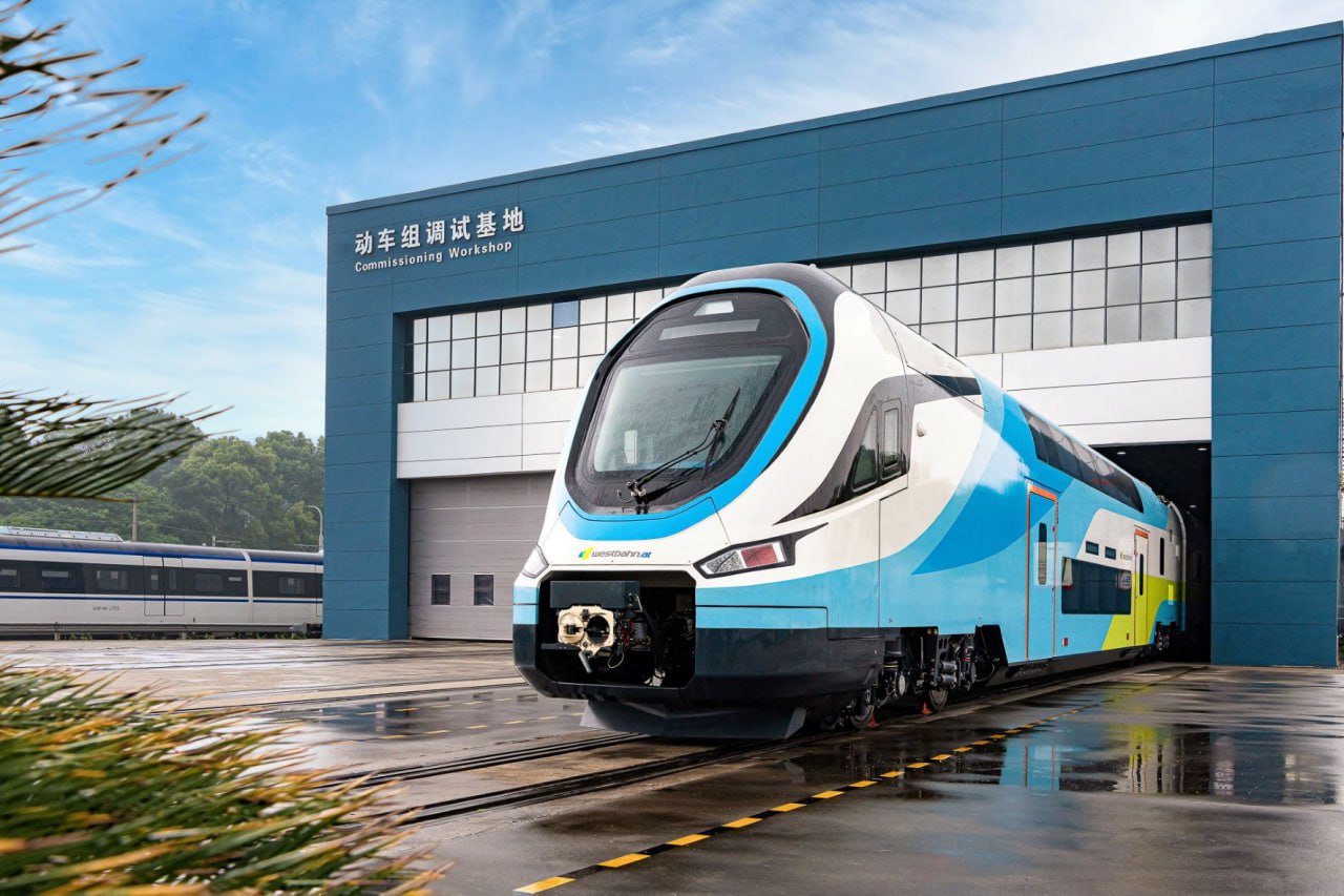 Начались испытания двухэтажного поезда CRRC для австрийской Westbahn