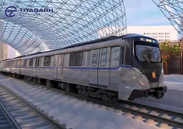 Titagarh Rail Systems представил дизайн поезда для метро Ахмадабада 