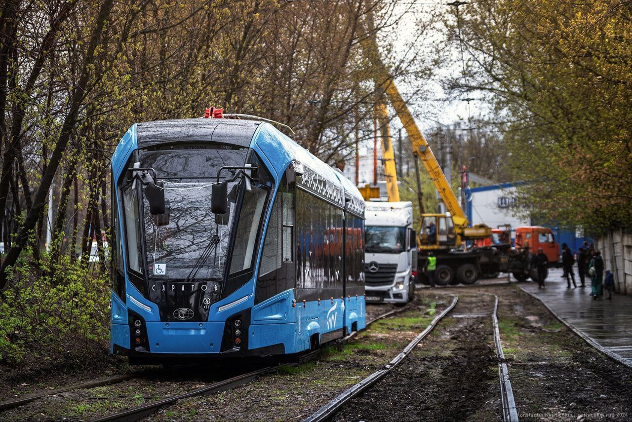 15 новых двухсекционных трамваев в Саратов поставит ПК «Транспортные системы»