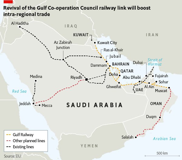 Кувейт запускает проект Gulf Railway