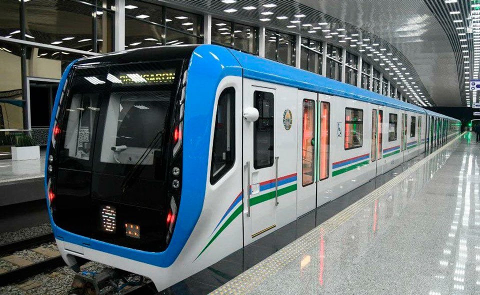 Метровагонмаш поставил еще 3 новых состава метро для Ташкента