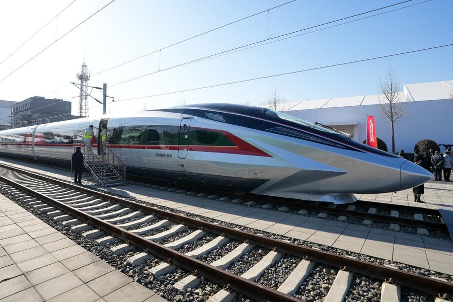Новые подробности о высокоскоростном поезде CRRC CR450AF