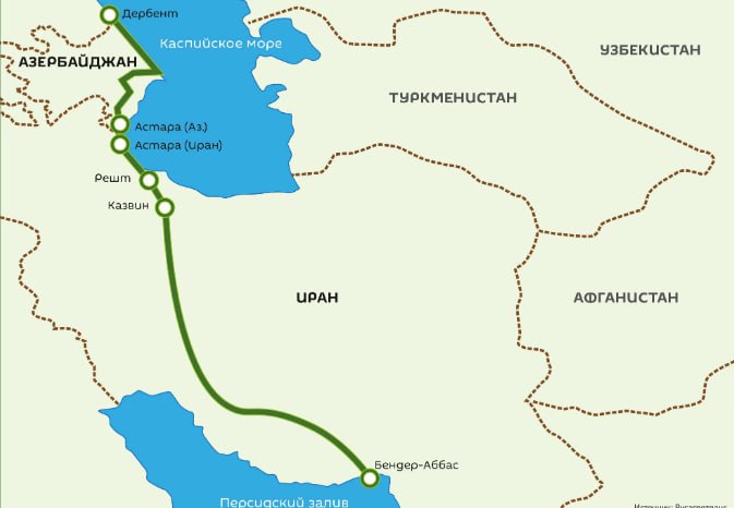 Россия выделит Ирану кредит на строительство железной дороги Решт-Астара